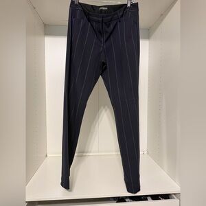 Express Women’s Navy Pinstripe Dress Pants